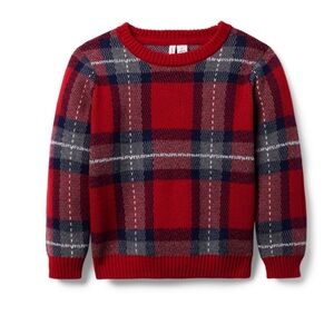 Janie and Jack Tartan sweater